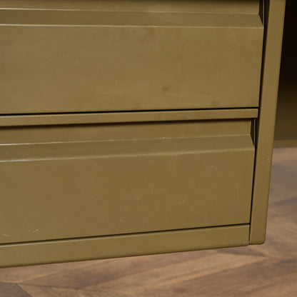 ベルギー ヴィンテージ 片袖 デスク