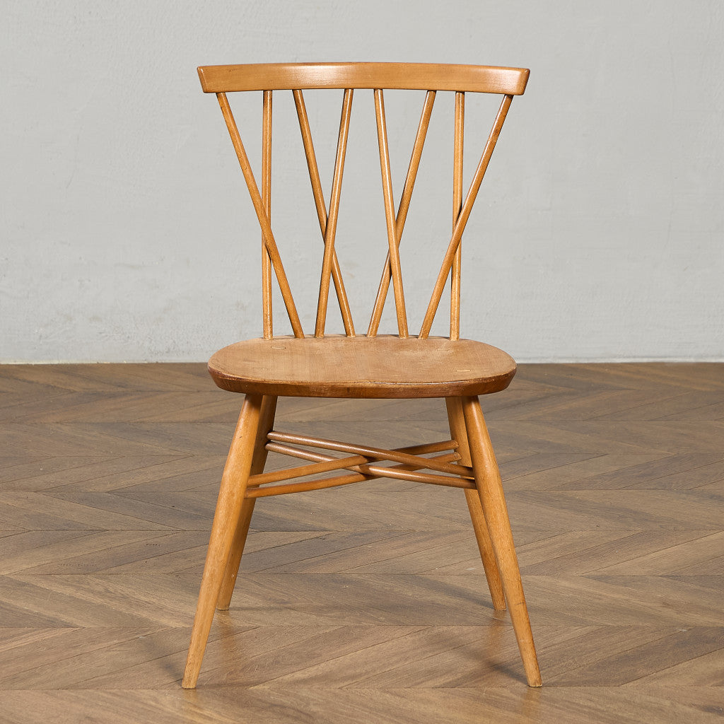 アーコール ERCOL ラティスドチェア X型貫 ブルーラベル #97472