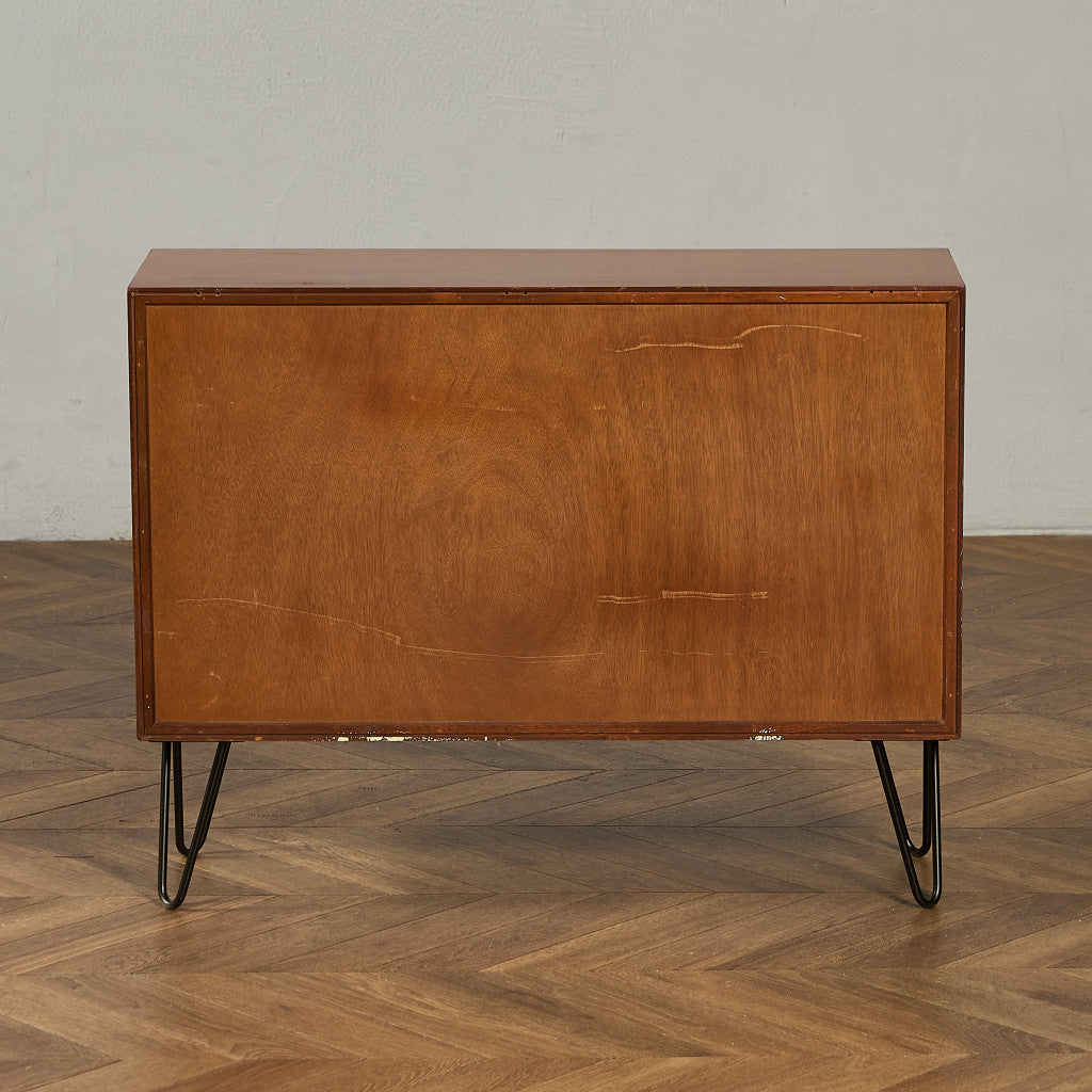 イギリス ヴィンテージ キャビネット カスタム アイアン ヘアピン