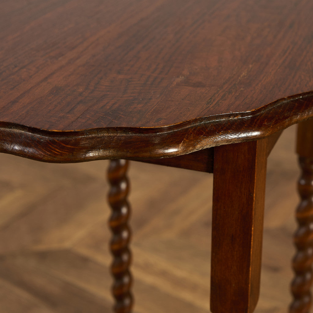 英国 クラシック バーリーシュガーツイスト サイドテーブル