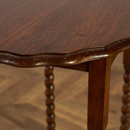 英国 クラシック バーリーシュガーツイスト サイドテーブル