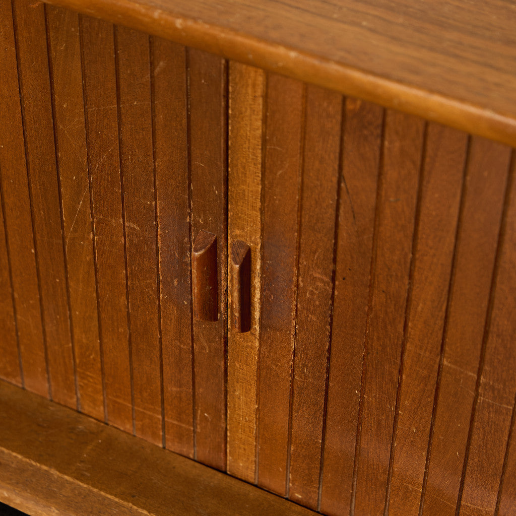 英国 ヴィンテージ 蛇腹扉 ライティングビューロー