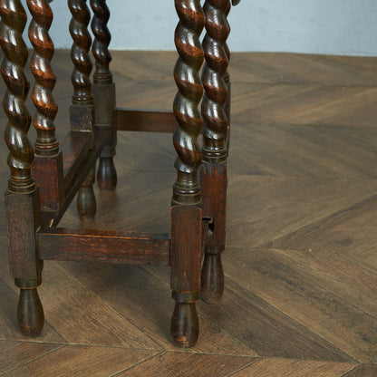 英国クラシック ドロップリーフ ゲートレッグテーブル #83843