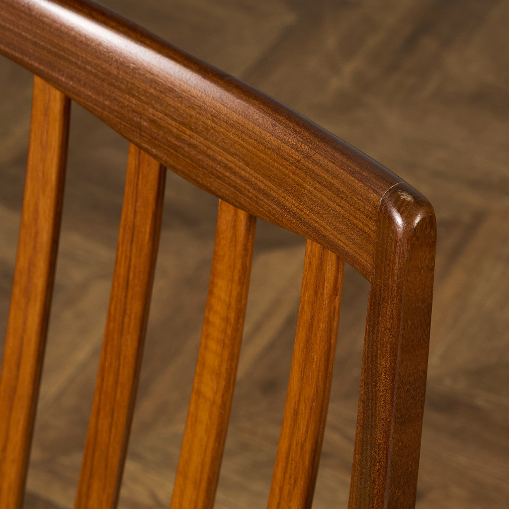 スラットバックチェア 座面張替え済み