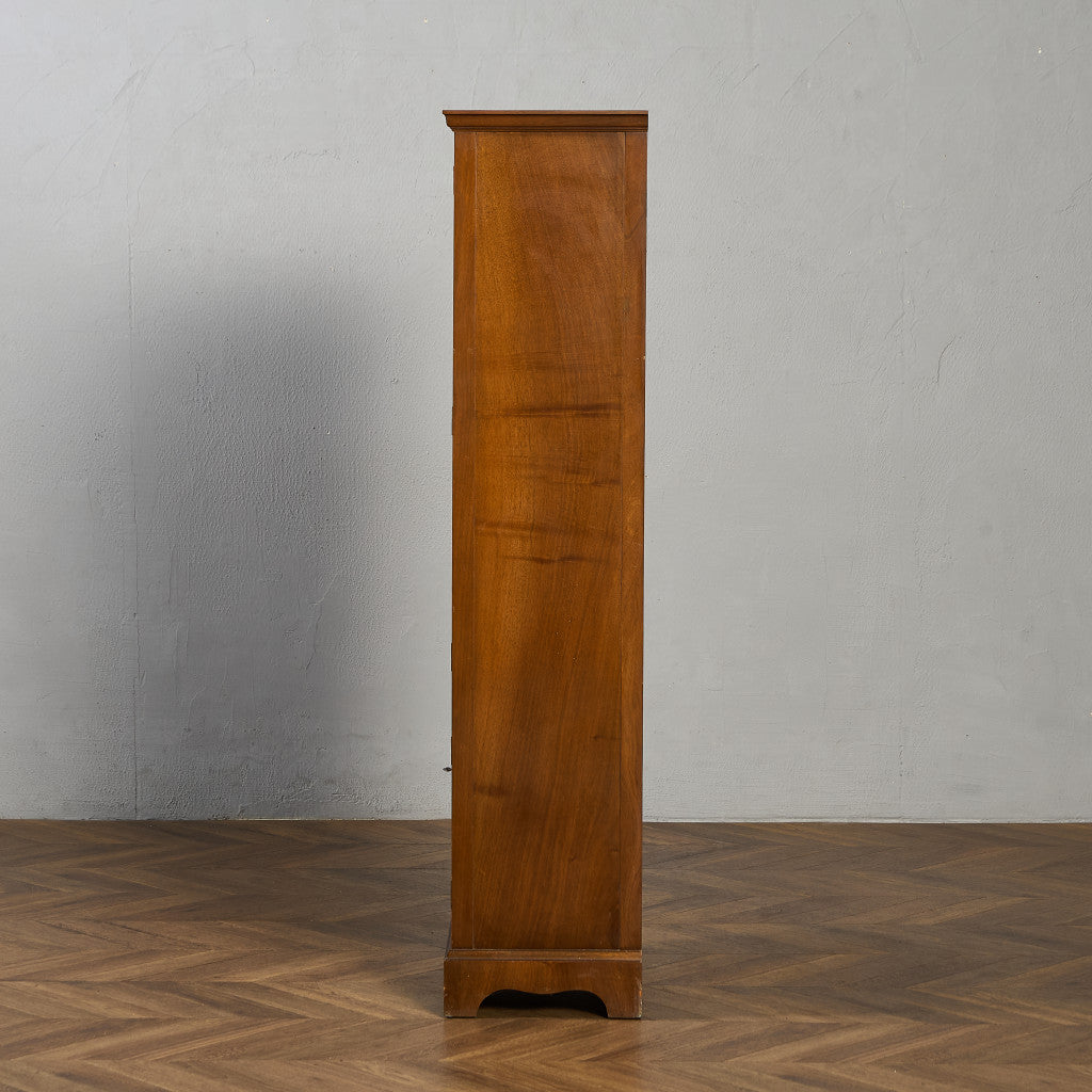 英国 クラシック ウォールナット ブックケース