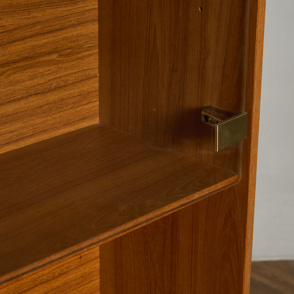 英国 ヴィンテージ ウォールユニット 本棚