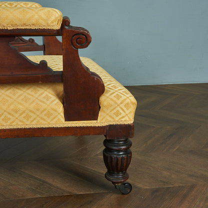 英国クラシック エドワーディアン様式 ナーシングチェア