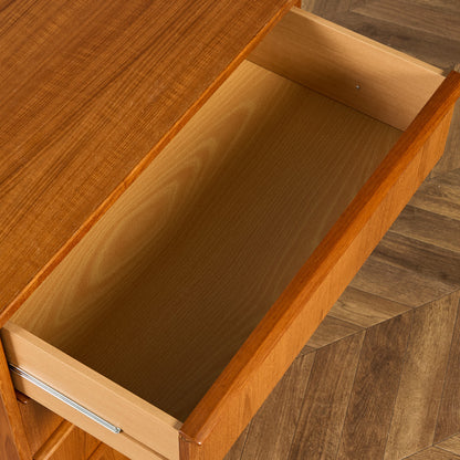 英国 ヴィンテージ 4段 チェスト #90033