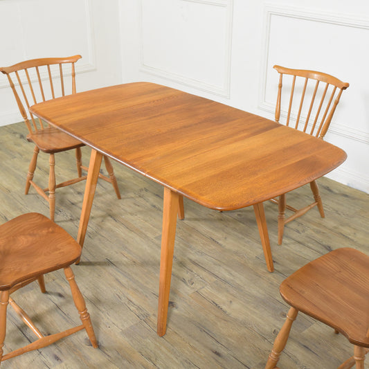 Ercol レクタングル ドロップリーフダイニングテーブル