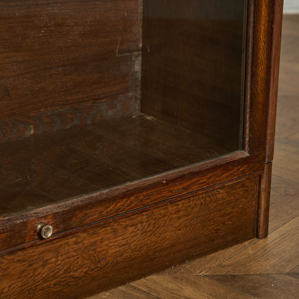 英国 クラシック スタッキング ビューロー ブックケース