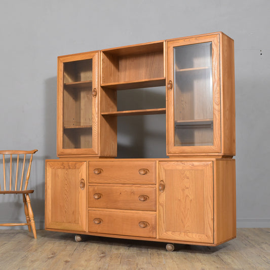 ERCOL ウインザー ウォールキャビネット