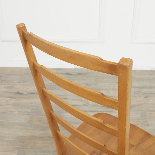 アーコール ERCOL / UK ヴィンテージ トールラダーバックチェア4脚