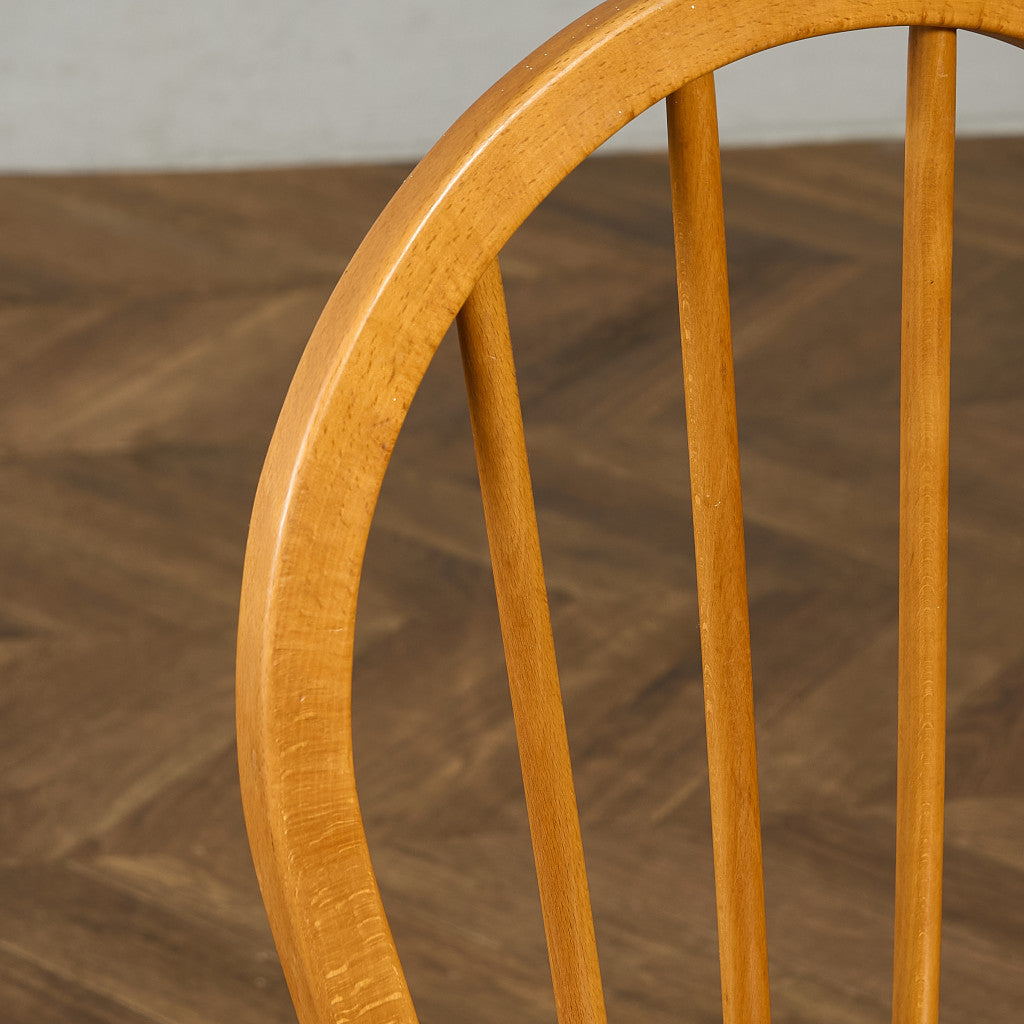 アーコール ERCOL ヴィンテージ 4本 スポーク フープバックチェア ラウンドゴールドラベル #89772
