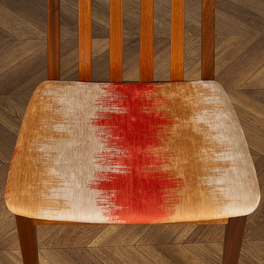 スラットバックチェア 座面張替え済み