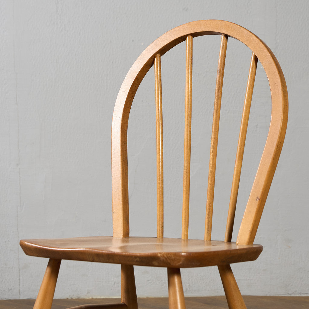 アーコール ERCOL 4本 スポーク フープバックチェア ブルーラベル #97227