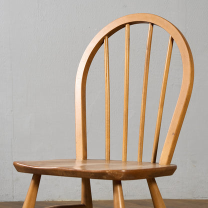 アーコール ERCOL 4本 スポーク フープバックチェア ブルーラベル #97227