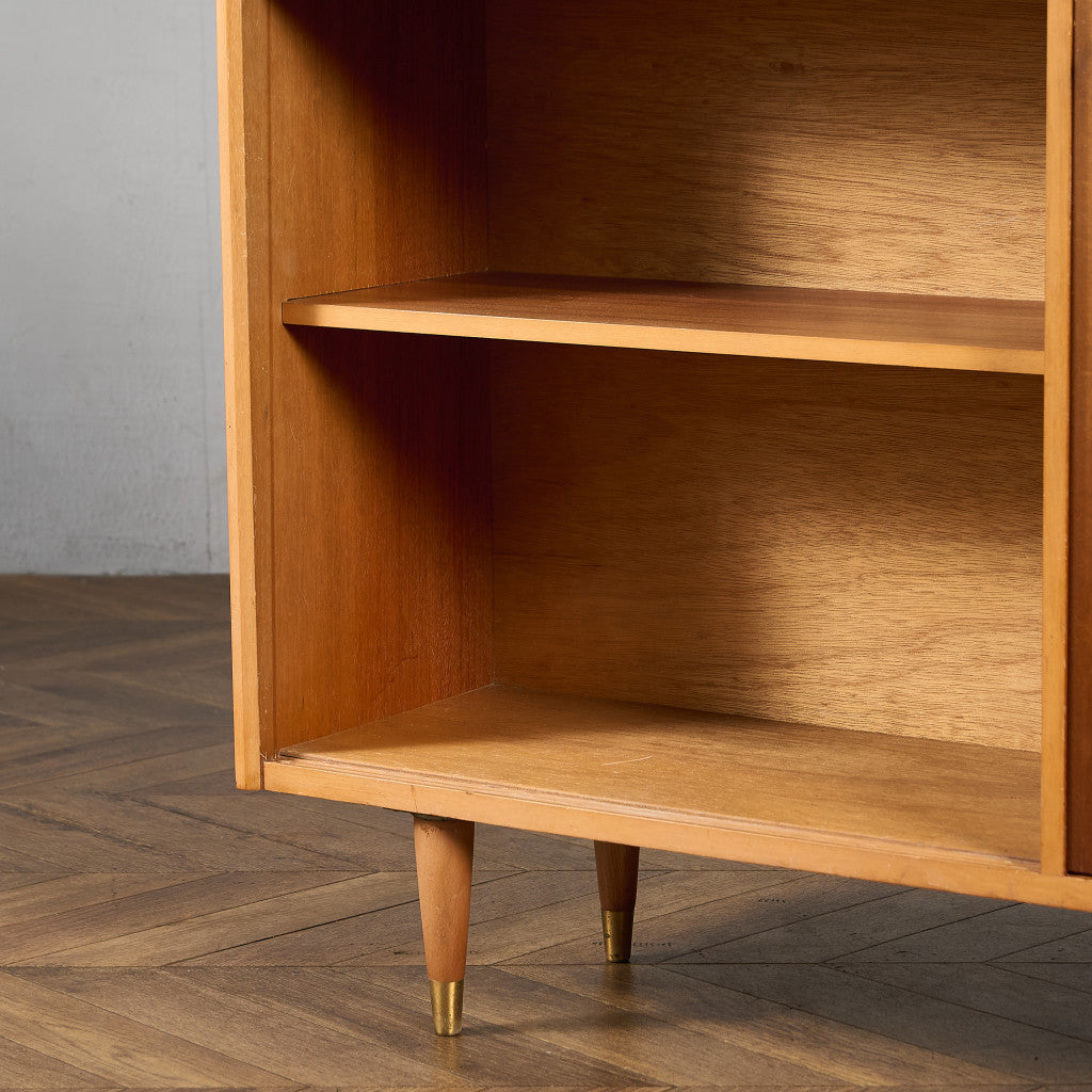 ヴィンテージ ナロー ブックケース