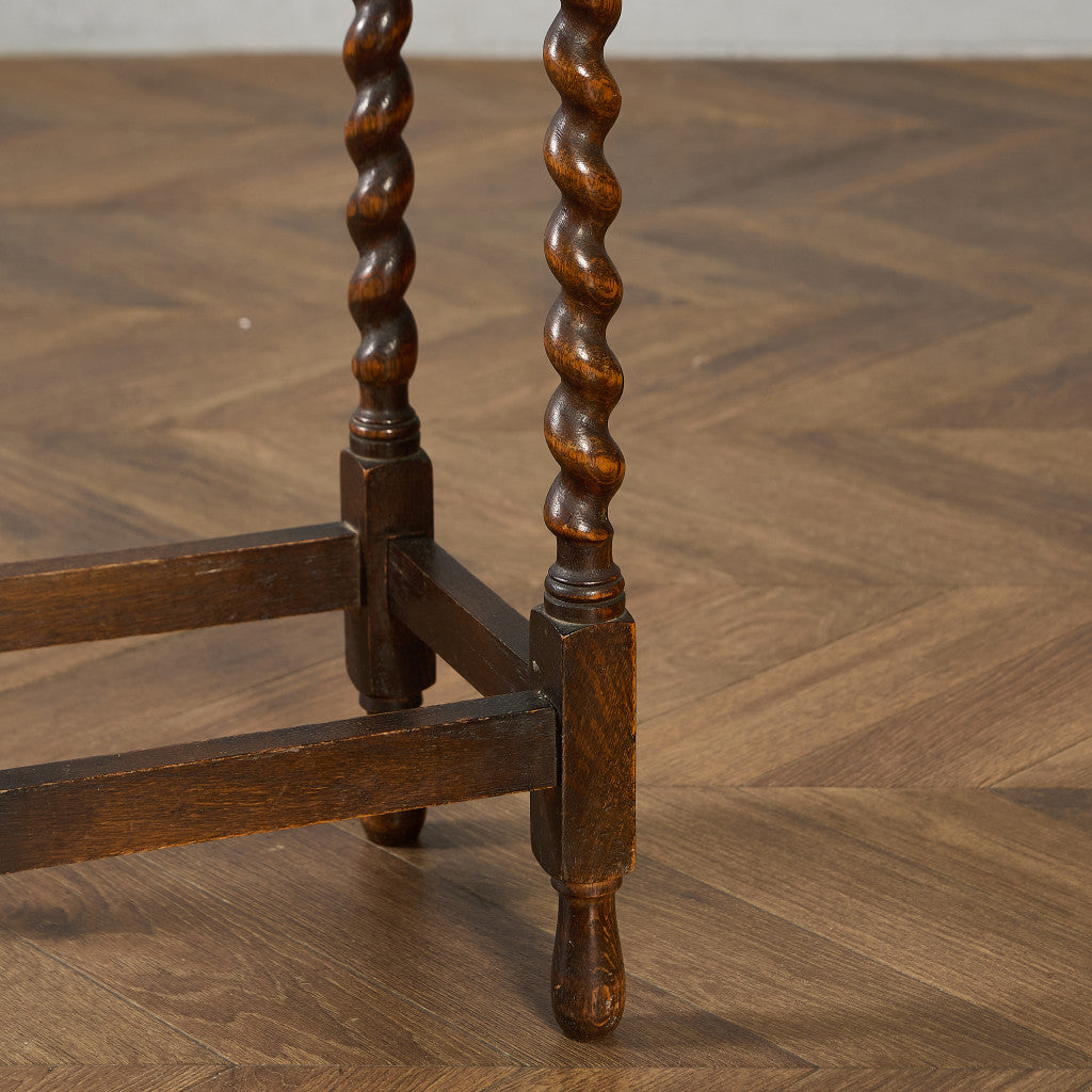 英国 クラシック バーリーシュガーツイスト サイドテーブル