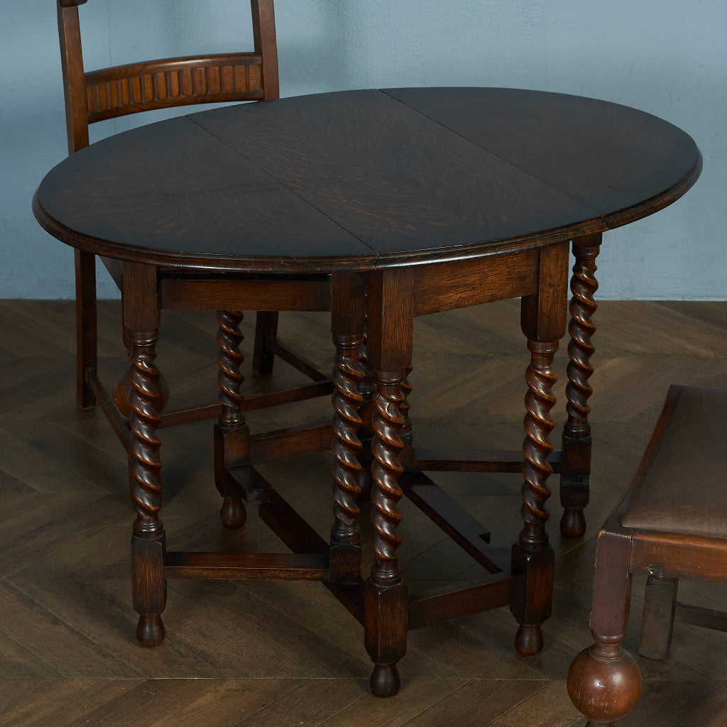 British Classic Drop Leaf Gateleg Table #83853