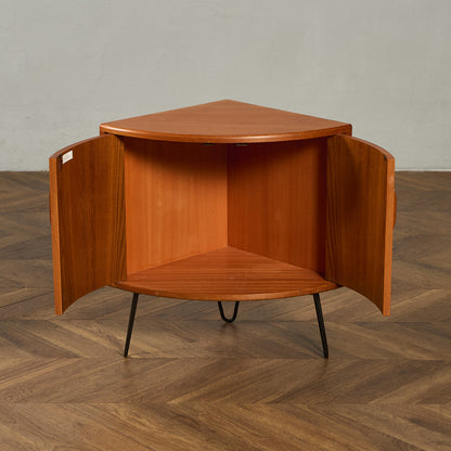 Fresco コーナーキャビネット 3点セット カスタム アイアン ヘアピンレッグ