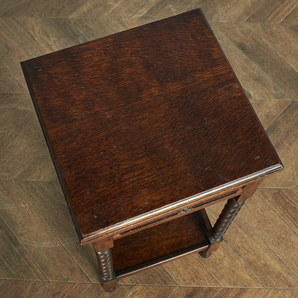 British classic oak occasional side table #77298