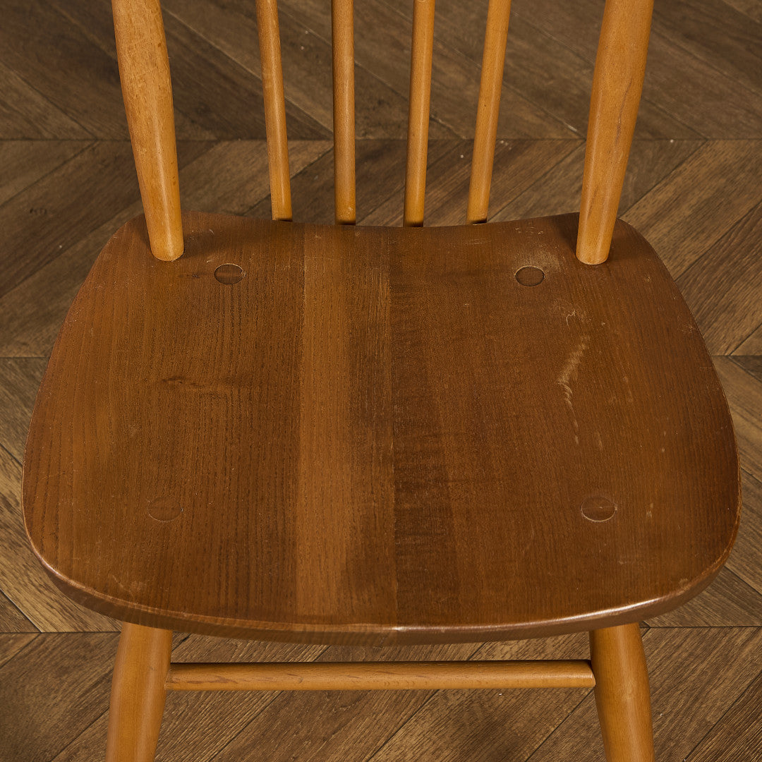 ヴィンテージ スティックバック ハイバックチェア