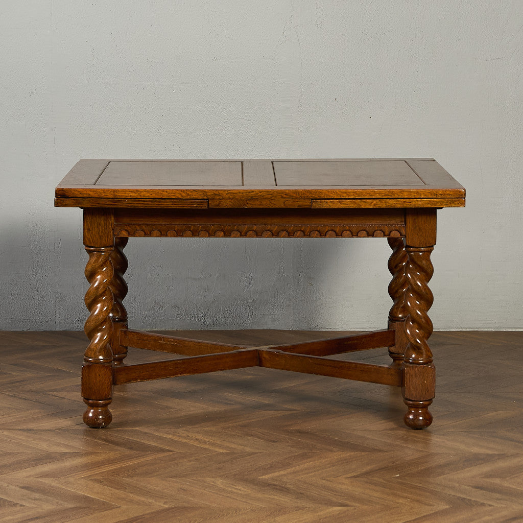 英国 クラシック ドローリーフ ダイニングテーブル