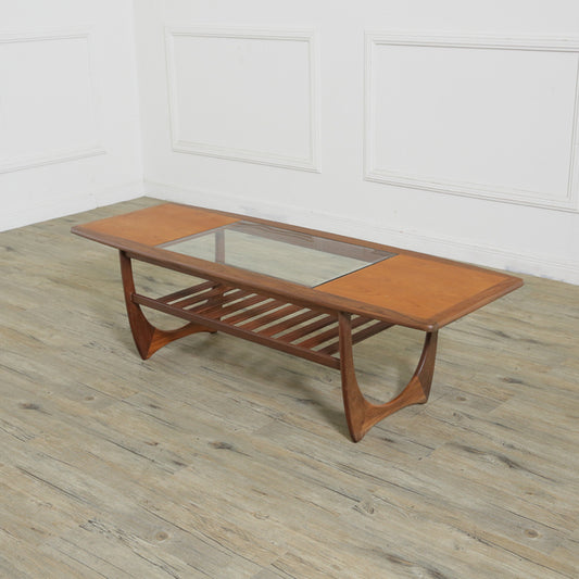 ガラストップロングジョンテーブル(Occasional table 3555)