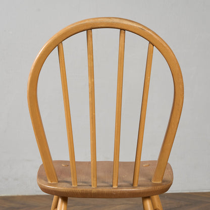 アーコール ERCOL 4本 スポーク フープバックチェア ラウンドゴールドラベル #97224