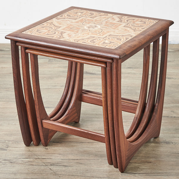 ジープラン G-PLAN / UK Astro セラミックタイルトップ ネストテーブル