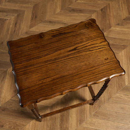 英国 クラシック バーリーシュガーツイスト サイドテーブル