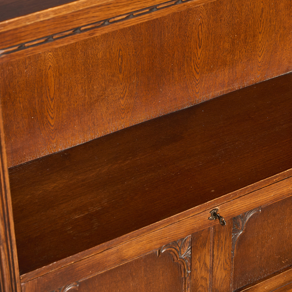 Old Charm オーク材 ビューローブックケース