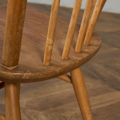 ヴィンテージ 4本 スポーク フープバックチェア