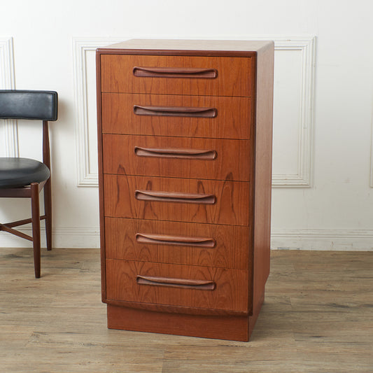 G-plan フレスコトールボーイ 6段チェスト