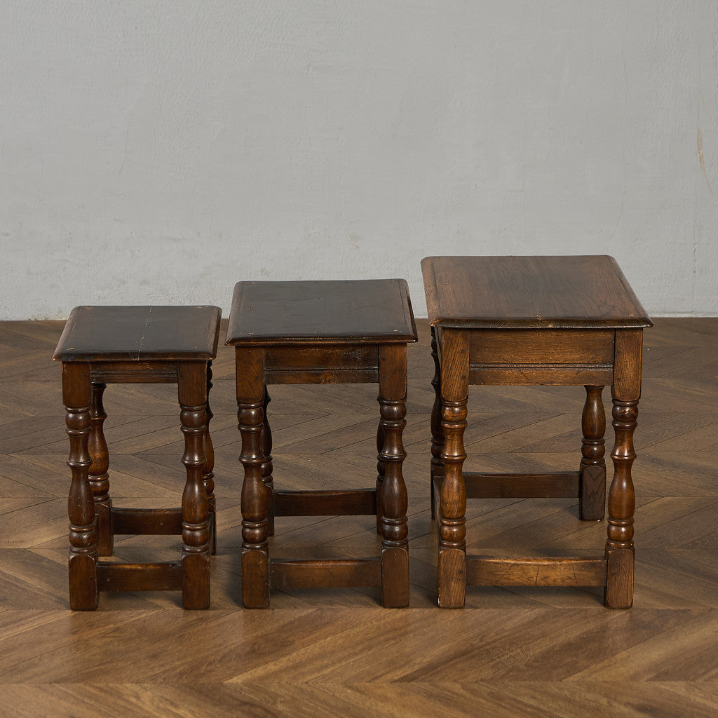 英国クラシック ネストテーブル サイドテーブル