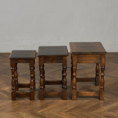 英国クラシック ネストテーブル サイドテーブル