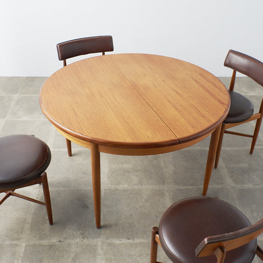 エクステンション ラウンドダイニングテーブル