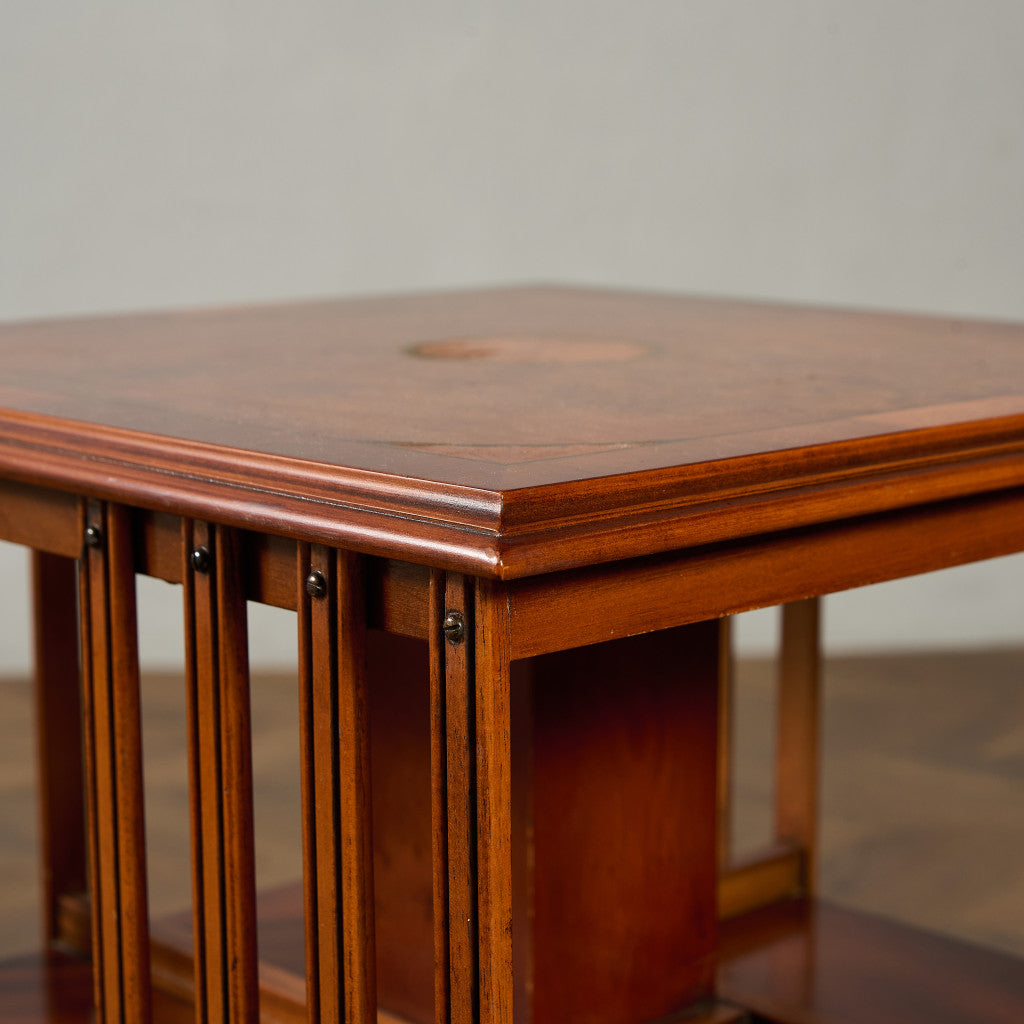 英国 クラシック リボルビング ブックケース