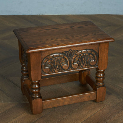 WOOD BROS / Old Charm Storage Stool #83652