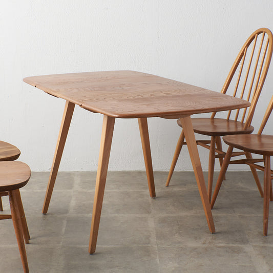 レクタングルドロップリーフダイニングテーブル