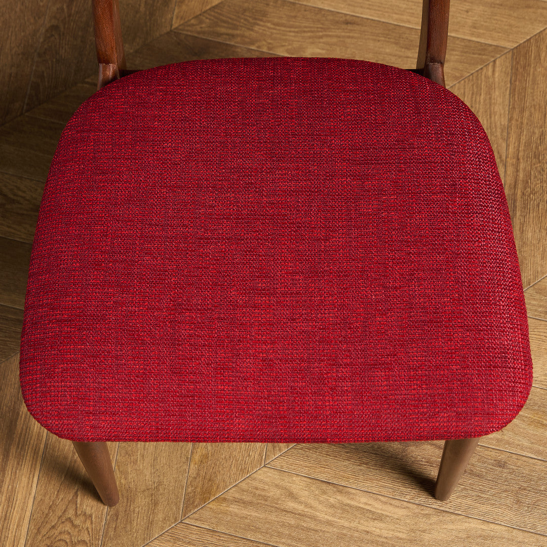 ヴィンテージ スラットバックチェア 座面張替え済み