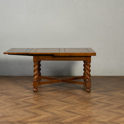 英国 クラシック ドローリーフ ダイニングテーブル