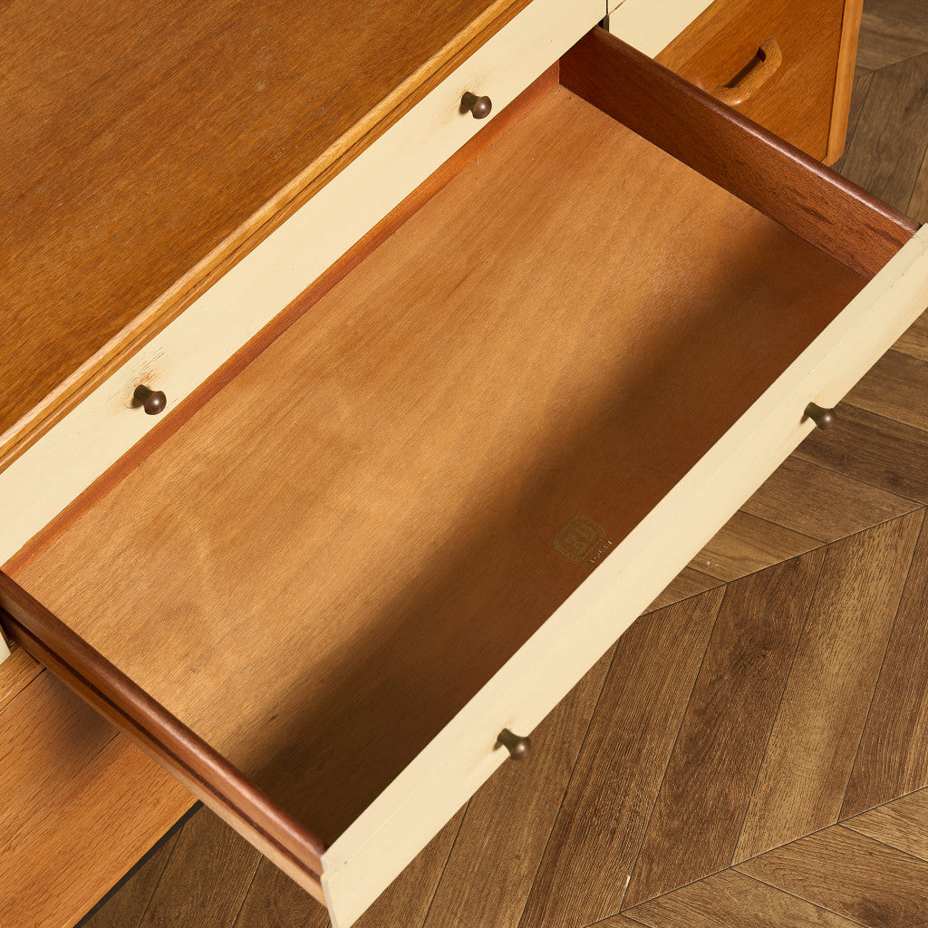 Chinese white ドロワー チェスト (B897)