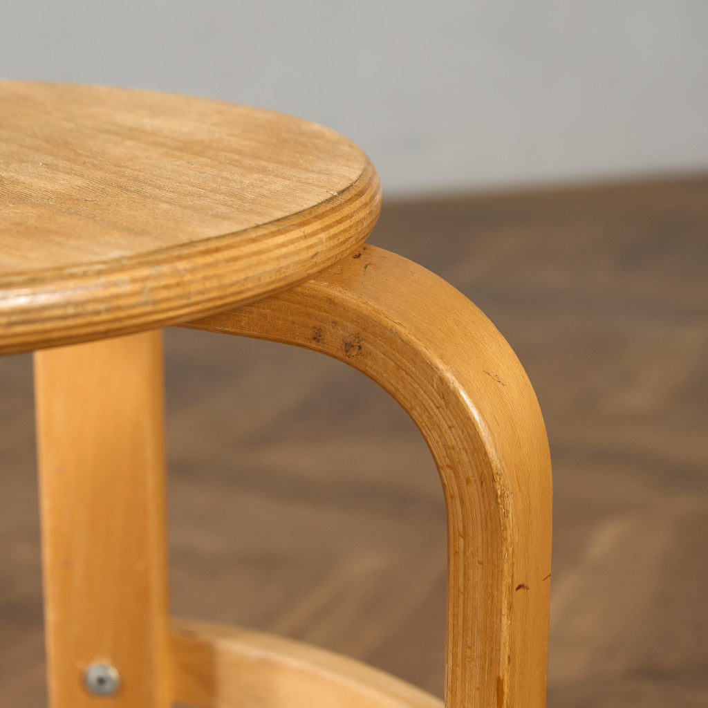 デンマーク LEIKA ヴィンテージ ベントウッド スツール