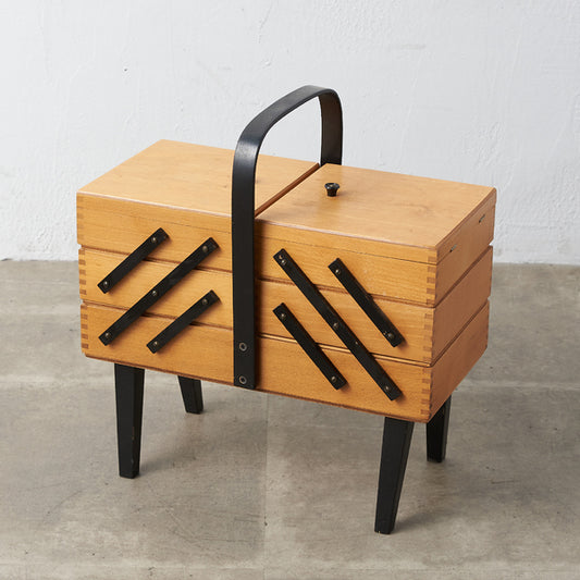 英国製 ヴィンテージ ソーイングボックス