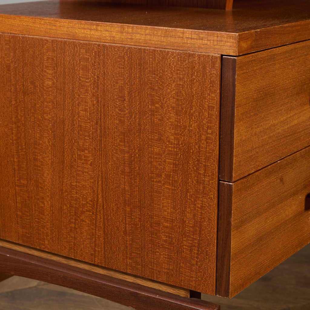 Quadrille ヴィンテージ デスク 両袖デスク