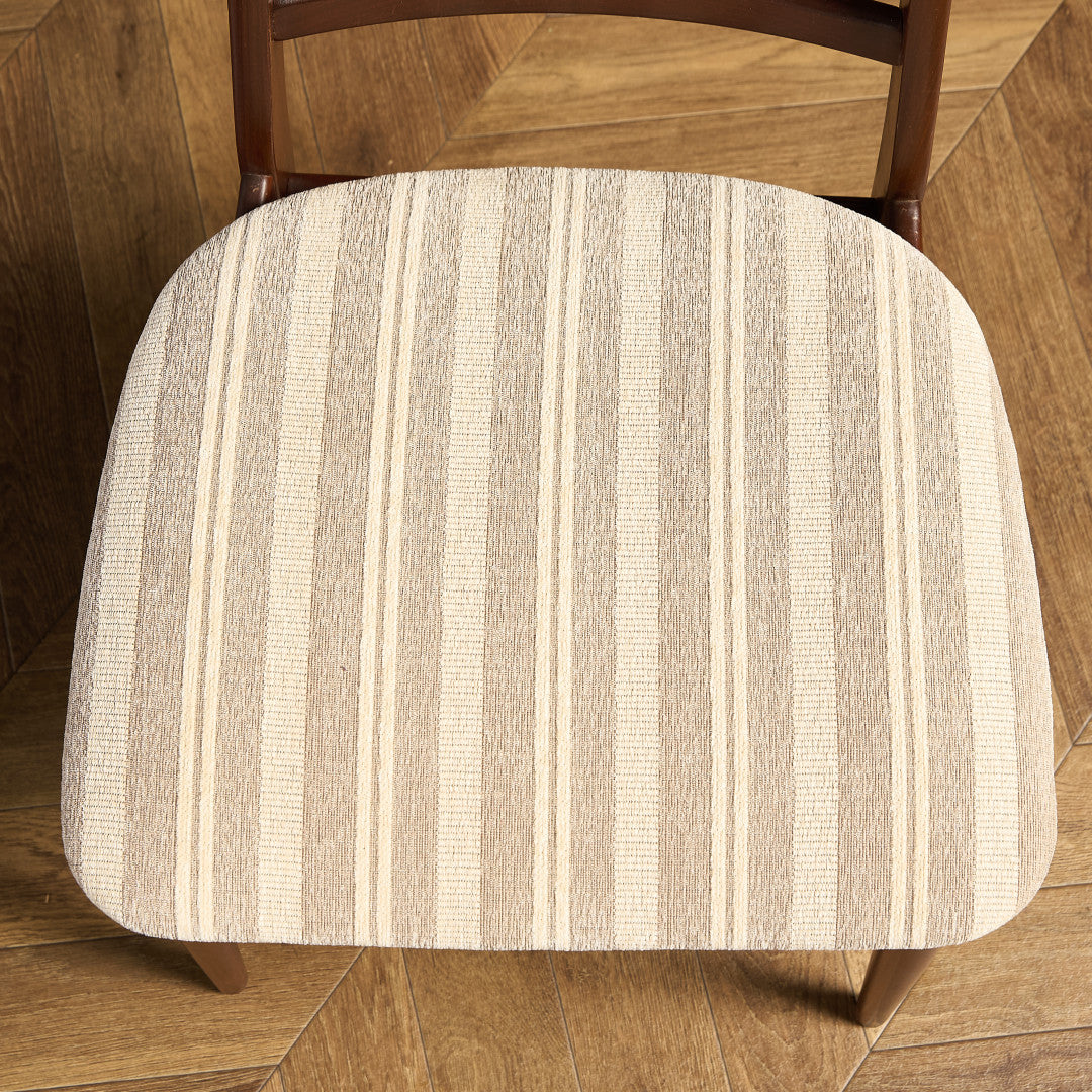 ヴィンテージ スラットバックチェア 座面張替え済み