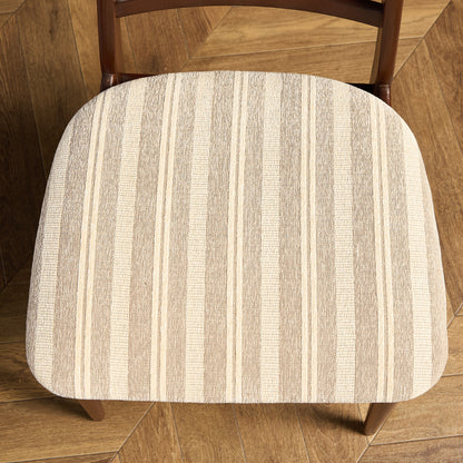 ヴィンテージ スラットバックチェア 座面張替え済み