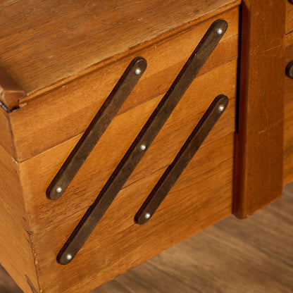 英国 ヴィンテージ ソーイングボックス