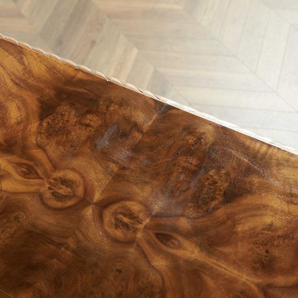 英国クラシック ウォールナット材 ブックケース / 食器棚